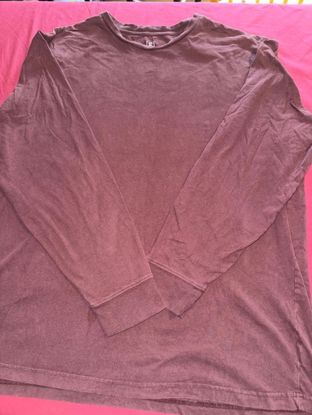 Long Sleeve t-shirt brown 2XL